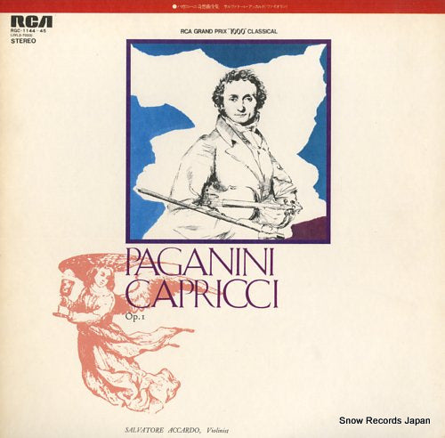 ACCARDO, SALVATORE paganini; capricci op.1 RGC-1144-45
