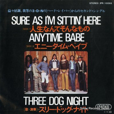 THREE DOG NIGHT sure as i'm sittin' here IPR-10593