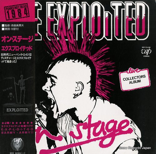 EXPLOITED, THE on stage 35112-25