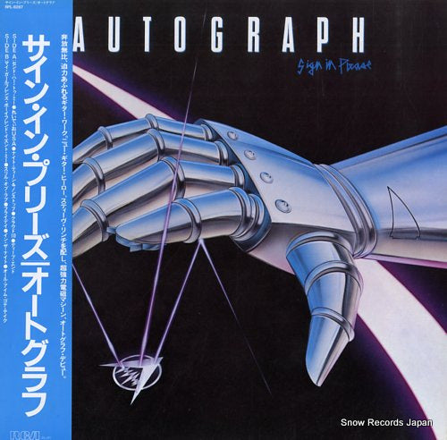 AUTOGRAPH sign in please RPL-8287