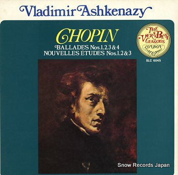ASHKENAZY, VLADIMIR chopin; ballades nos.1,2,3&4 SLC6045