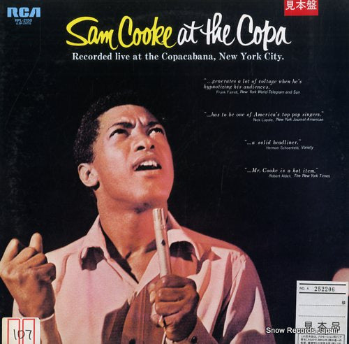 COOKE, SAM sam cooke at the copa RPL-2150