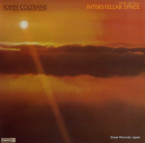 COLTRANE, JOHN interstellar space IMJ-80013