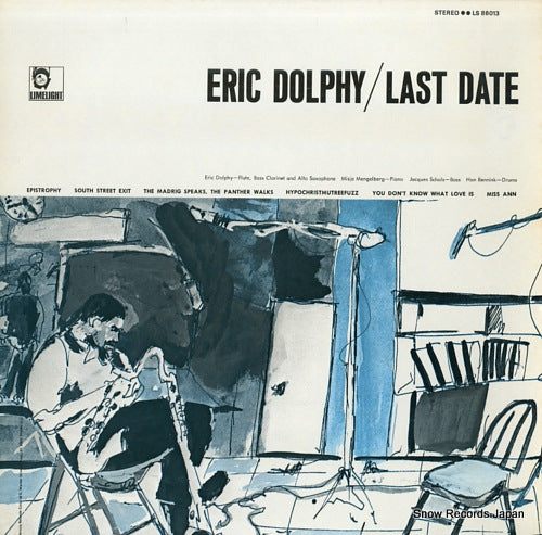 DOLPHY, ERIC last date LS86013