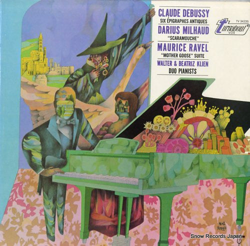 KLIEN, WALTER AND BEATRIZ debussy; six epigraphes antiques TV34235