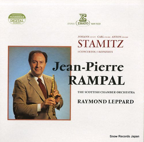 RAMPAL, JEAN-PIERRE stamitz; 3 concertos NUM75039