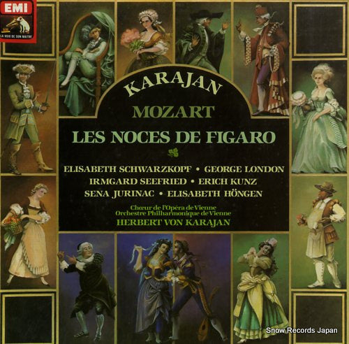 KARAJAN, HERBERT VON mozart; les noces de figaro 2C163-01751/3
