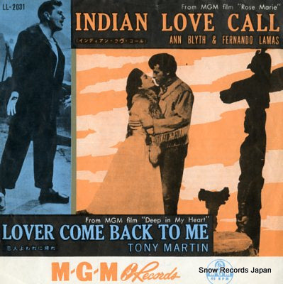 BLYTH, ANN, AND FERNANDO LAMAS indian love call LL-2031