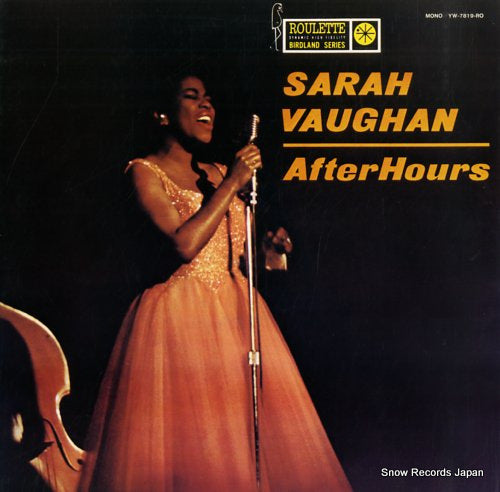 VAUGHAN, SARAH after hours YW-7819-RO