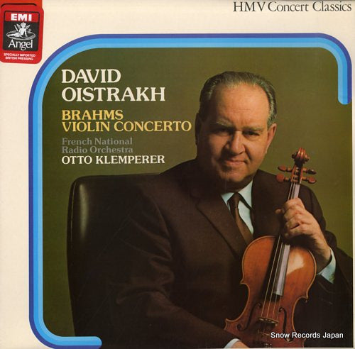 OISTRAKH, DAVID brahms; violin concerto SXLP30264