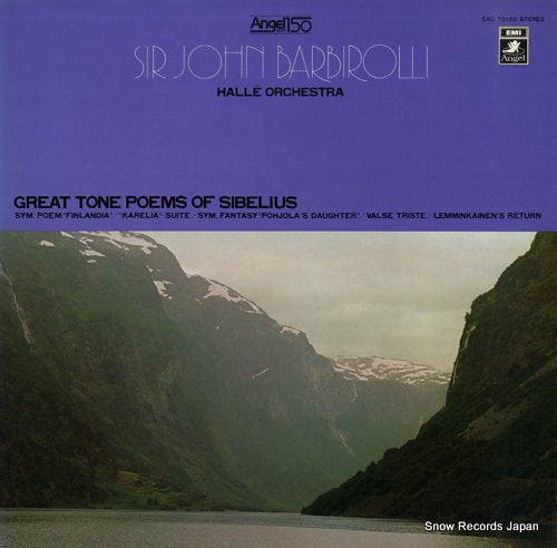BARBIROLLI, JOHN great tone poems of sibelius EAC-70152