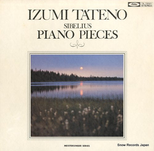 TATENO, IZUMI sibelius; piano pieces TA-72021