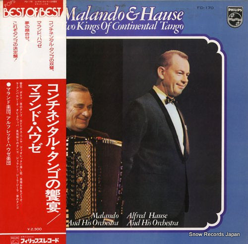MALANDO AND HAUSE two kings of continental tango FD-170