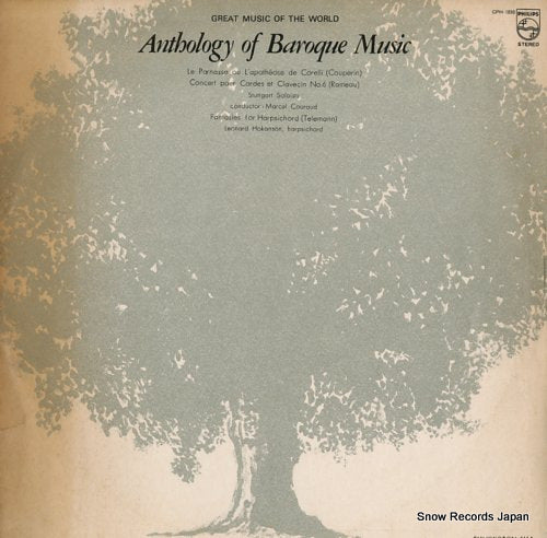 COURAUD, MARCEL anthology of baroque music CPH-1050