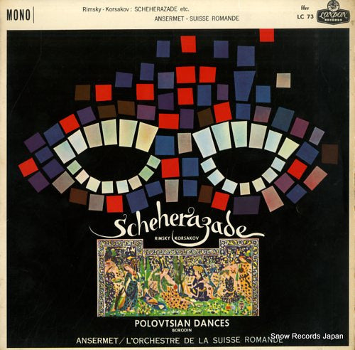 ANSERMET, ERNEST rimsky-korsakov; scheherazade LC73
