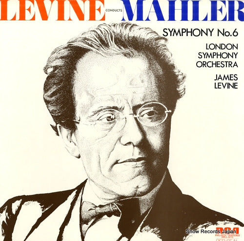 LEVINE, JAMES mahler; symphony no.6 in a minor RVC-2275-76