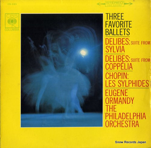ORMANDY, EUGENE three favorite ballets OS-333
