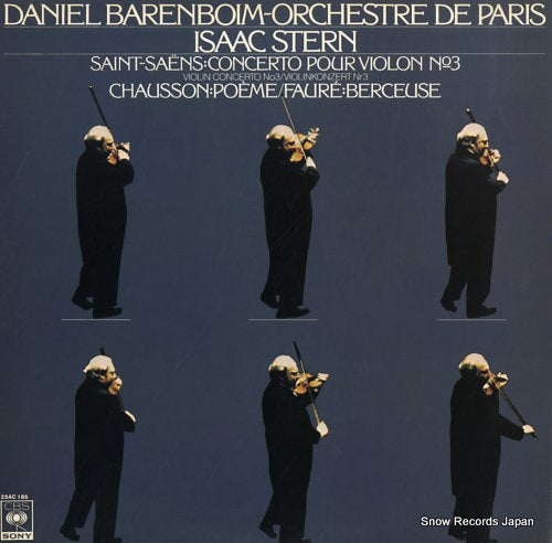 STERN, ISSAC saint-saens; concerto pour violon no.3 25AC185