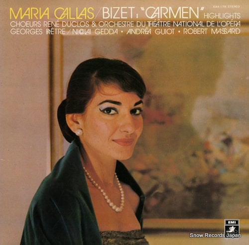 CALLAS, MARIA bizet; "carmen" highlights EAA-179
