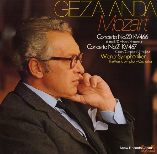 ANDA, GEZA mozart; concerto no.20 / no.21 86947KK