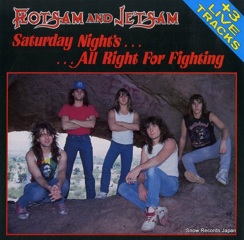 FLOTSAM AND JETSAM saturday night's all right for fighting RR24531