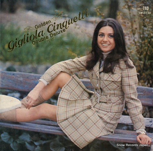 CINQUETTI, GIGLIOLA golden gigliola cinquetti double deluxe GW57-58