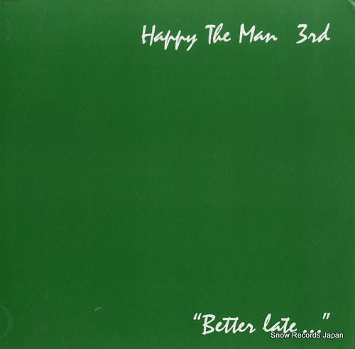 HAPPY THE MAN 3rd "better late..." AZ1003