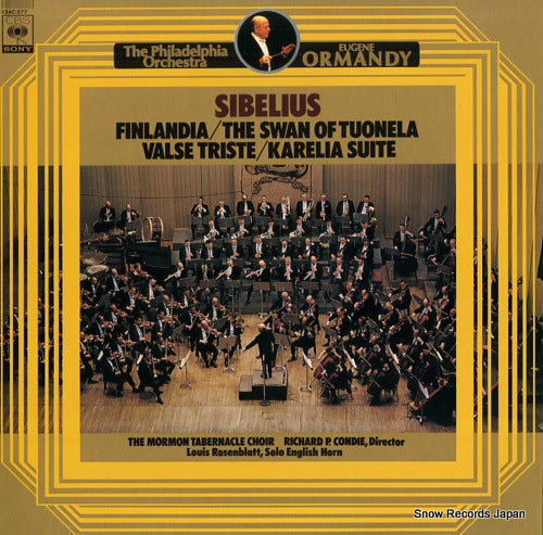 ORMANDY, EUGENE sibelius; finlandia / the swan of tuonela 13AC277