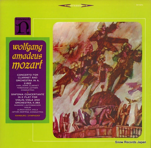 V/A mozart; concerto for clarinet and orchestra H-71074