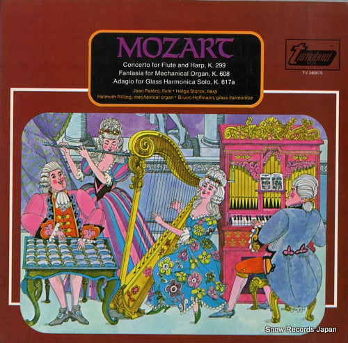 STORCK, HELGA mozart; concerto for flute and harp, k.299 TV34087S