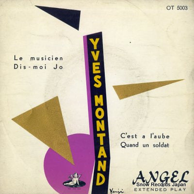 MONTAND, YVES le musicien OT5003