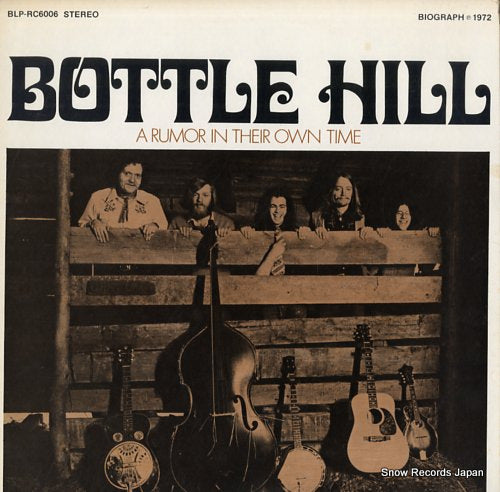 BOTTLE HILL a rumor in their own time BLP-RC6006