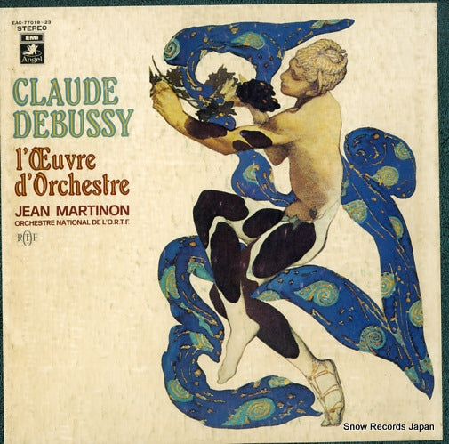 MARTINON, JEAN debussy; l'oeuvre d'orchestre EAC-77018-23