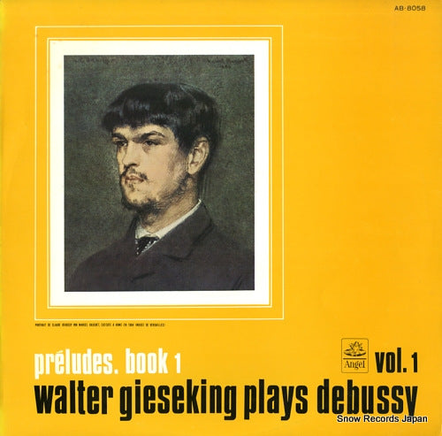 GIESEKING, WALTER plays debussy vol.1 AB.8058