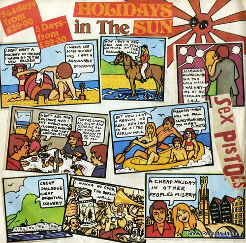 SEX PISTOLS holidays in the sun VS191