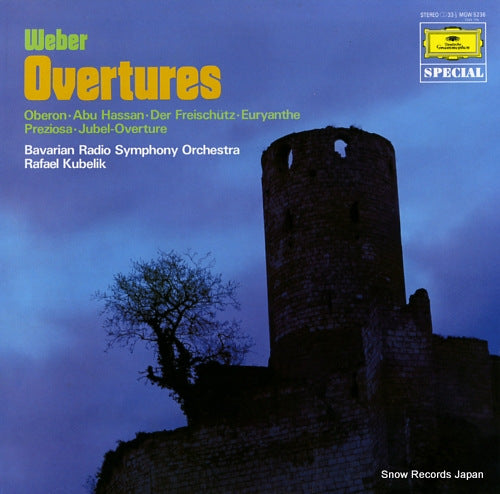 KUBELIK, RAFAEL weber; overtures MGW5236