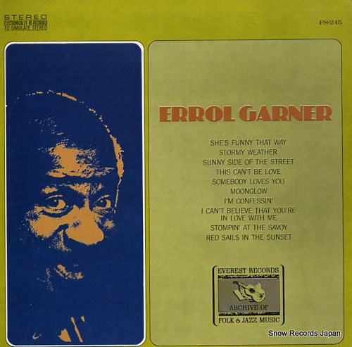 GARNER, ERROLL errol garner FS-245