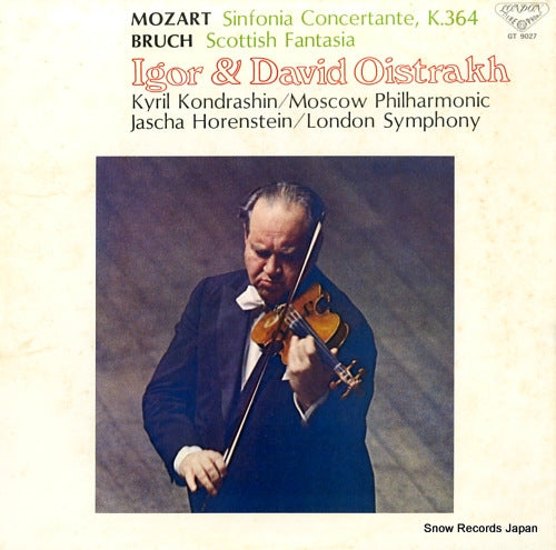 OISTRAKH, IGOR AND DAVID mozart; sinfonia concertante, k.364 GT-9027