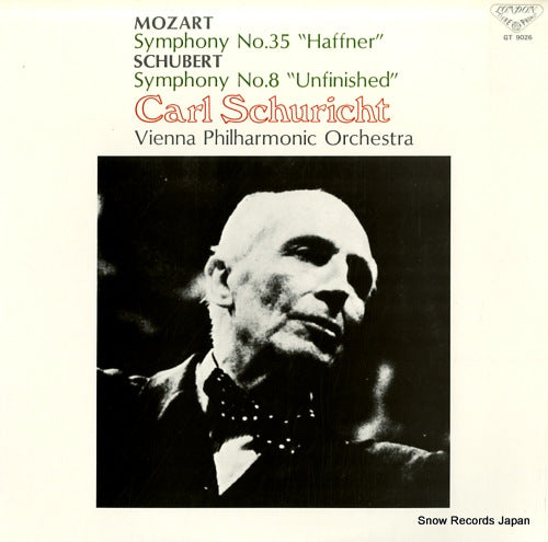 SCHURICHT, CARL mozart; symphony no.35 "haffner" GT-9026