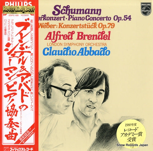 BRENDEL, ALFRED schumann; piano concerto op.54 25PC-68