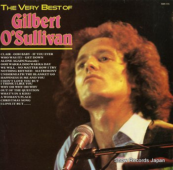 O'SULLIVAN, GILBERT very best of gilbert o'sullivan, the SHM3156
