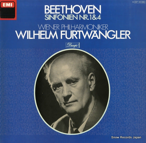 FURTWANGLER, WILHELM beethoven; sinfonien nr.1 & 4 1C027-00806