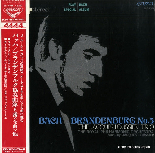JACQUES LOUSSIER, TRIO, THE  bach; brandenburg no.5 SLC4534