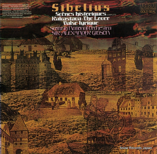 GIBSON, ALEXANDER sibelius; scenes historiques complete AGL1-2705