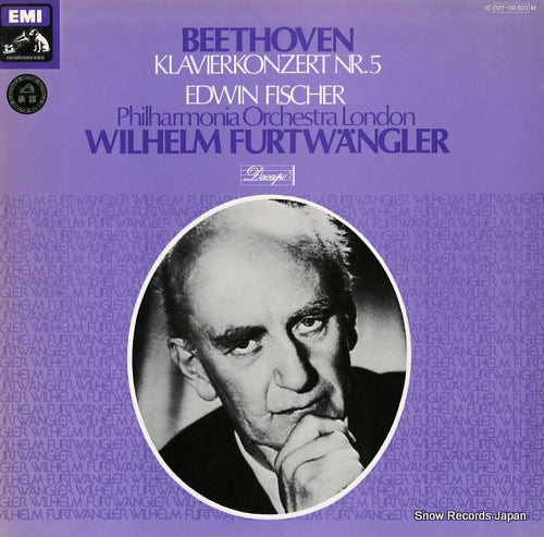 FURTWANGLER, WILHELM beethoven; klavierkonzert nr.5 1C027-00803M