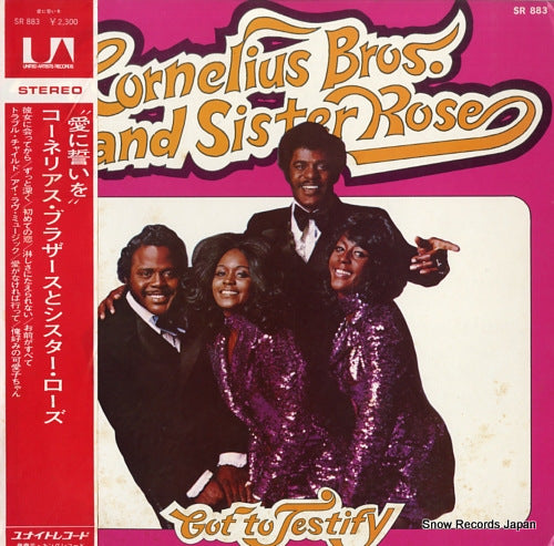 CORNELIUS BROTHERS AND SISTER ROSE got to testify SR883