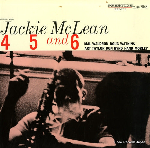 MCLEAN, JACKIE 4, 5 and 6 SMJ-6591(M)
