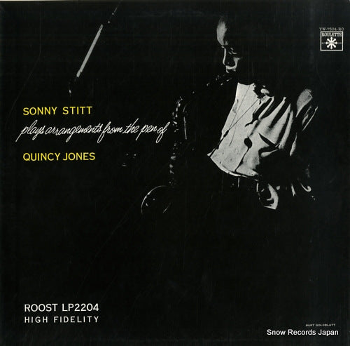 STITT, SONNY sonny stitt plays from the pen of quincy jones YW-7504-RO