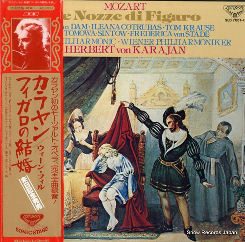 KARAJAN, HERBERT VON mozart; le nozze di figaro SLD7001-4