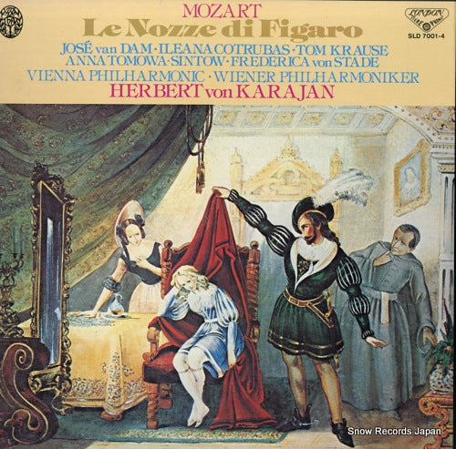 KARAJAN, HERBERT VON mozart; le nozze di figaro SLD7001-4